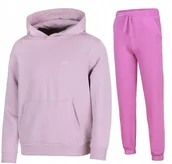 Dresy męskie - 4F OCIEPLANY DZIEWCZÄCY DRES KOMPLET BLUZA SPODNIE / rozm 152 - miniaturka - grafika 1