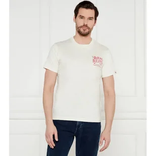 Replay T-shirt SLUB Regular Fit - Koszulki męskie - miniaturka - grafika 1