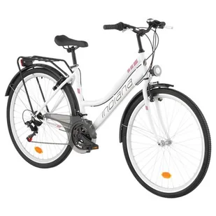 Indiana Trekker 28 cali damski Biało-fioletowy 2023 - Rowery - miniaturka - grafika 1