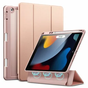 ESR Etui IPAD 10,2" 2019 2020 2021 Rebound Hybrid różowe - Akcesoria do tabletów i e-booków - miniaturka - grafika 1