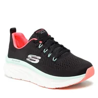 Sneakersy damskie - SKECHERS Sneakersy Fresh Finesse 149368/BKMN Black/Mint - miniaturka - grafika 1