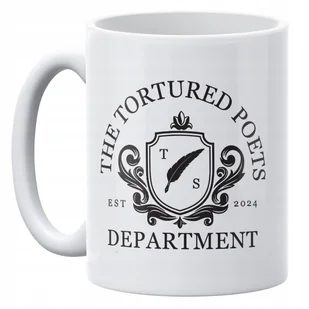 Kubek ceramiczny 330 ml Taylor Swift The Tortured Poets Department - Kubki Kubek ceramiczny 330 ml Taylor Swift The Tortured Poets Department - Kubki - miniaturka - grafika 1