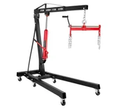 Podnośniki - ZESTAW Żuraw Warsztatowy Podnośnik Dźwig 2 Tony H-120 + Balanser REDATS - miniaturka - grafika 1