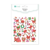 Scrapbooking - NAKLEJKI Z BROKATEM MIKOŁAJE 32 SZT. DPNK-073 DALPRINT - miniaturka - grafika 1