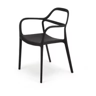 Krzesła - Zestaw 2 czarnych krzeseł Bonami Selection Dali Chaur - miniaturka - grafika 1