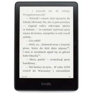 Amazon Kindle Paperwhite 5 16GB Czarny bez reklam - Czytniki ebooków - miniaturka - grafika 1