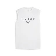 Koszulki sportowe męskie - Męska koszulka bez rękawów PUMA × HYROX PUMA White - miniaturka - grafika 1