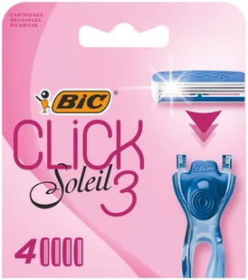 Bic Wkłady do maszynki do golenia Soleil Click 3 (4 wkłady) - Depilacja - miniaturka - grafika 1