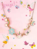 Biżuteria dla dzieci - Naszyjnik Cristina z jednorożcem i kwiatem Souza! - miniaturka - grafika 1