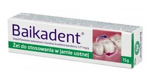 Herbapol Baikadent żel do jam.ust. 5,77 mg/1g - Pasty do zębów - miniaturka - grafika 1