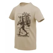 Odzież taktyczna i umundurowanie - T-Shirt Helikon-Tex (Light infantry) - Khaki  XXL - miniaturka - grafika 1