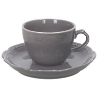 Filiżanki - Zestaw filiżanek TOGNANA Charme Grigio Londra 205 ml (8 elementów) - miniaturka - grafika 1