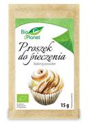 Proszki do pieczenia, drożdże - Bio Planet Proszek do Pieczenia BIO 15g - - miniaturka - grafika 1