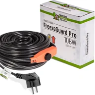 Pozostałe akcesoria sieciowe - PRZEWÓD GRZEWCZY Z TERMOSTATEM DO RUR I RYNIEN - G.L.Garden FreezeGuard Pro 108W, 8M - miniaturka - grafika 1