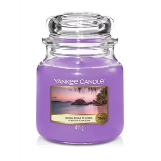 Świece - Yankee Candle Bora Bora Shores Duża Świeca Zapachowa 623g YC000222 - grafika 1