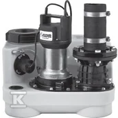 Szamba i oczyszczalnie ścieków - Przepompownia kompletna Compli 300 E (230V) do zastosowań wewnątrz budynków, Qmax = 30 m3/h, Hmax = 10 m - miniaturka - grafika 1