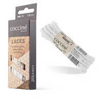 Akcesoria obuwnicze - COCCINE SZNURÓWKI DO BUTÓW OKRĄGŁE 5 mm LACES BIAŁE 120 cm - miniaturka - grafika 1