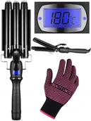 Prostownice i karbownice do włosów - Falownica do włosów Ceramiczna Rękawica Błyskawiczne Nagrzewanie 22mm - miniaturka - grafika 1