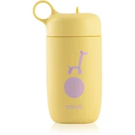 Butelki dla niemowląt - Equa Kids butelka na wodę ze stali nierdzewnej dla dzieci Giraffe 400 ml - miniaturka - grafika 1