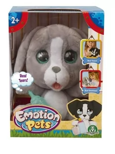 Dante Maskotka Emotion Pets Piesek Szary 5_798643 - Maskotki i pluszaki - miniaturka - grafika 2