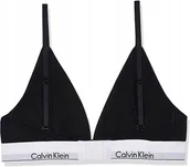 Biustonosze - CALVIN KLEIN BIUSTONOSZ CZARNY MIĘKKI DAMSKI Z LOGO XS 1JSD - Calvin Klein - miniaturka - grafika 1