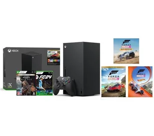 Xbox Series X z napędem - 1TB - Forza Horizon 5 Bundle - EA SPORTS FC 24 - Assassin’s Creed Mirage - Konsole Xbox - miniaturka - grafika 1