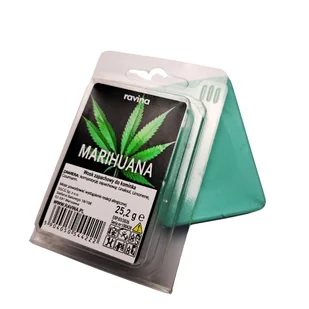 MIRIHUANA 25g WOSK ZAPACHOWY ZAPACH CANNABIS KONOPIA DO KOMINKA ZAPACHOWEGO WOSK SOJOWY DO DOMU - Zapachy do domu - miniaturka - grafika 1