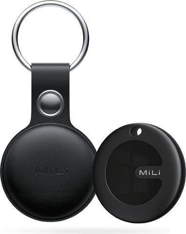 Lokalizator MiLi MiTag DUO czarny + czarne etui 1szt