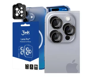 3mk Lens Protection Pro do iPhone 16 Pro/16 Pro Max Titanium Gre - Pozostałe akcesoria do telefonów - miniaturka - grafika 1