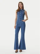 Kombinezony - Guess Kombinezon W6GK74 D0874 Niebieski Regular Fit - miniaturka - grafika 1