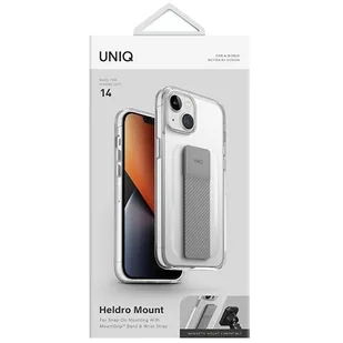 UNIQ etui Heldro Mount iPhone 14 6,1" przeźroczysty/lucent clear - Etui i futerały do telefonów - miniaturka - grafika 9