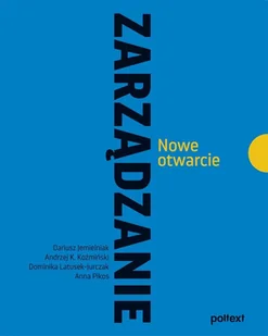 Zarządzanie. Nowe otwarcie - Zarządzanie - miniaturka - grafika 1