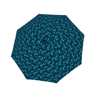 Parasol damski Doppler Fiber Magic Joy automatyczny składany granatowy wzór - Parasole - miniaturka - grafika 1