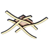 Lampy sufitowe - Rabalux Heimdall 2281 plafon lampa sufitowa 1x20W LED 3000K czarny/biały - miniaturka - grafika 1