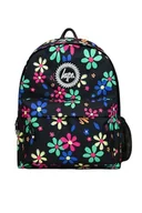 Plecaki - Hype Unisex dziecięcy ręcznie rysowany kwiatowy plecak, wielokolorowy, jeden rozmiar, multi, Rozmiar uniwersalny - miniaturka - grafika 1