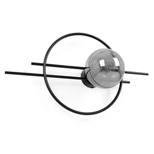 Lampa ścienna z ozdobnym, grafitowym kloszem K-5340 z serii ASTRA - Lampy ścienne - miniaturka - grafika 4