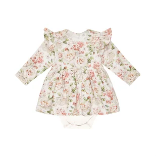 Body Z Sukienką Rose 62 - Body dla niemowląt - miniaturka - grafika 1