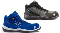 Buty motocyklowe - Sparco Unisex Racing Evo Industrial Shoe, czarny, 42 EU - miniaturka - grafika 1