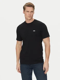 Vans T-Shirt Left Chest Logo VN0A3CZEY281 Czarny Classic Fit - Koszulki męskie - miniaturka - grafika 1