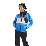Bluzy damskie - Reebok Damska bluza Wor Myt Woven niebieski niebieski M - miniaturka - grafika 1