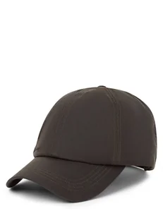 Barbour Męska czapka z daszkiem Mężczyźni Bawełna zielony jednolity, ONE SIZE - Czapki i chusty sportowe męskie - miniaturka - grafika 1