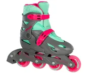 Rolki - Rolki dziecięce Playlife  Riddler Graphite Grey  EUR 39-42 - miniaturka - grafika 1