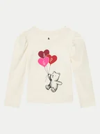 Bluzki damskie - Gap Bluzka 525362-07 Beżowy Regular Fit - miniaturka - grafika 1