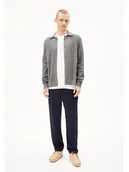 Swetry męskie - armedangels Kardigan "Vaalomes" w kolorze szarym - miniaturka - grafika 1