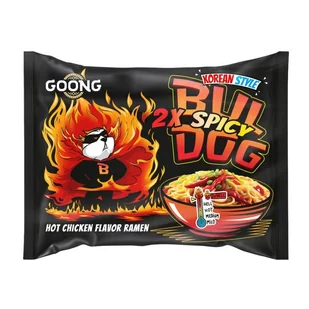 GOONG 117G BULDOG 2XSPICY ZUPA BŁYSKAWICZNA NUDLE - Zupy w płynie - miniaturka - grafika 1