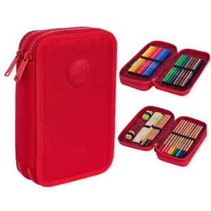 Patio Piórnik podwójny z wyposażeniem Jumper 2 Rpet Red CoolPack F066642 - Piórniki - miniaturka - grafika 1