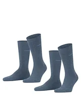 Skarpetki męskie - ESPRIT Męskie Basic Uni 2-Pack Skarpety oddychająca bio bawełna wzmocnione przyjazne dla skóry wytrzymałe do biznesu i na co dzień zestaw 2 Pak - miniaturka - grafika 1