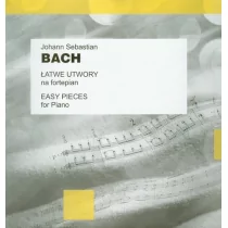 Łatwe utwory na fortepian Bach Johann Sebastian - Poradniki hobbystyczne - miniaturka - grafika 1