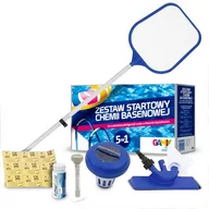 Akcesoria do basenów - Zestaw do czyszczenia i konserwacji basenów z chemią Bestway - miniaturka - grafika 1