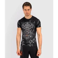 Kimona, stroje i obuwie - Venum Rashguard Krótki Rękaw Gladiator 5.0 Black/Silver - miniaturka - grafika 1